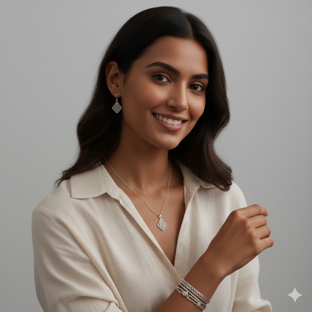 Pure Silver Indian Jewellery